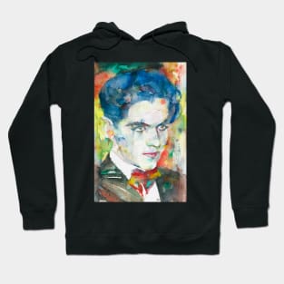 FEDERICO GARCIA LORCA - watercolor portrait .3 Hoodie